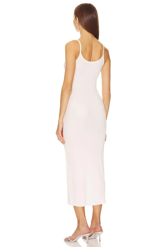 Lucy Midi Dress White Women Lovers and Friends Dresses