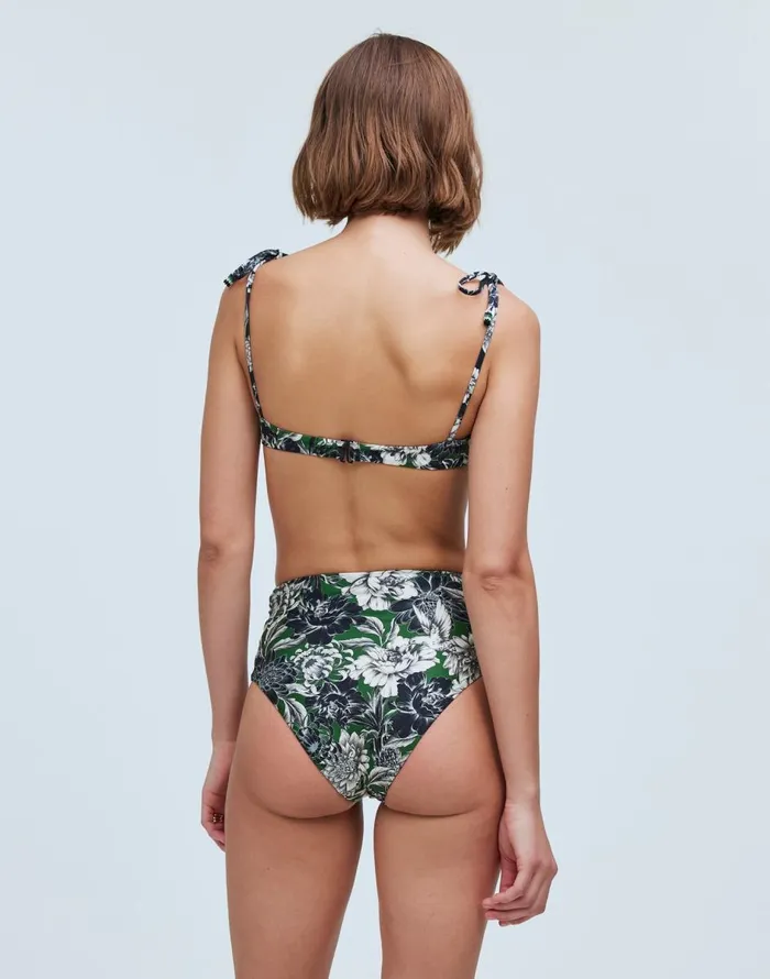 Madewell Agua Bendita Lily Bikini Bottom Multi Women Swim