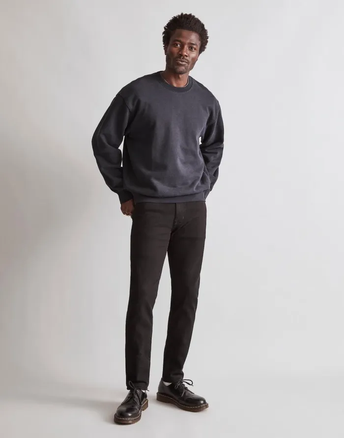Madewell Athletic Slim Jeans Black Men Jeans