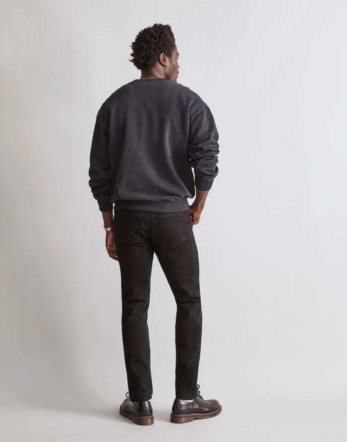 Madewell Athletic Slim Jeans Black Men Jeans