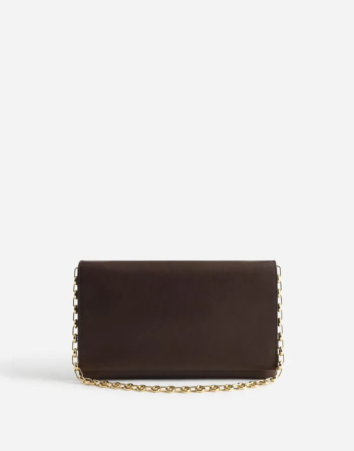 Madewell ChainStrap Shoulder Bag Dark Carob Women Bags