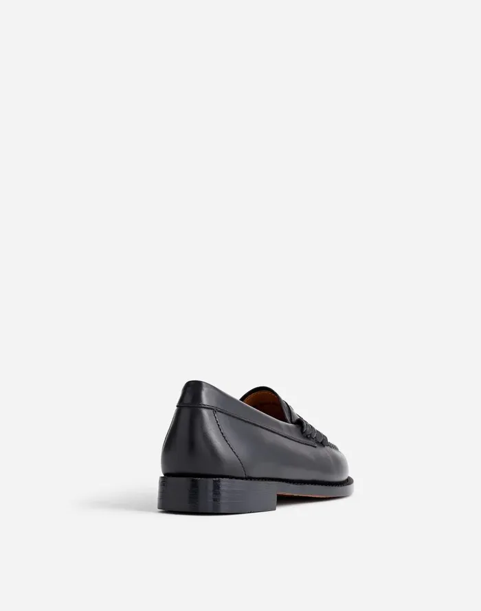 Madewell GHBASS Layla Weejuns Loafers In Leather Black Women Flats and Loafers