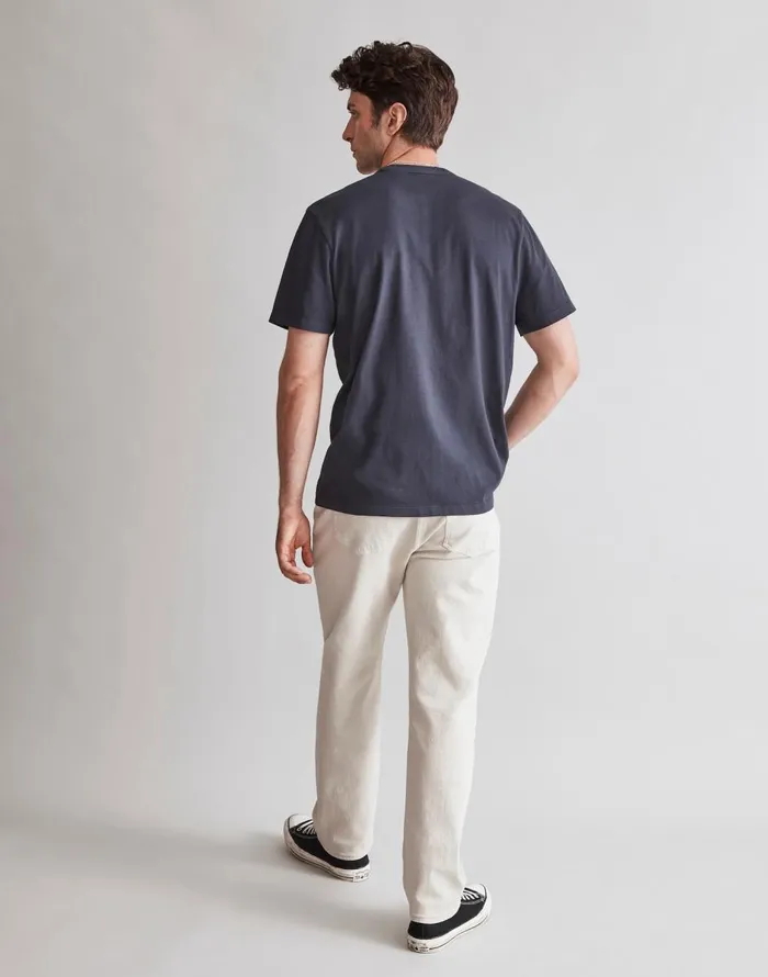 Madewell GarmentDyed Allday Crewneck Pocket Tee Twilight Men Tees