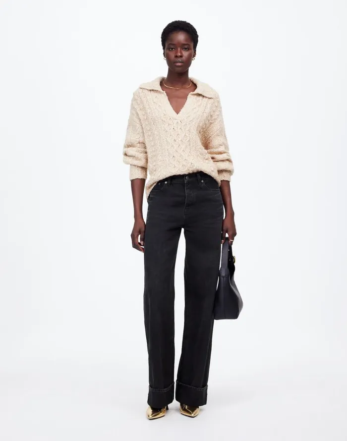 Madewell LowSlung Baggy Jeans Garza Wash Women Jeans