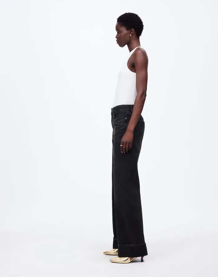 Madewell LowSlung Baggy Jeans Garza Wash Women Jeans