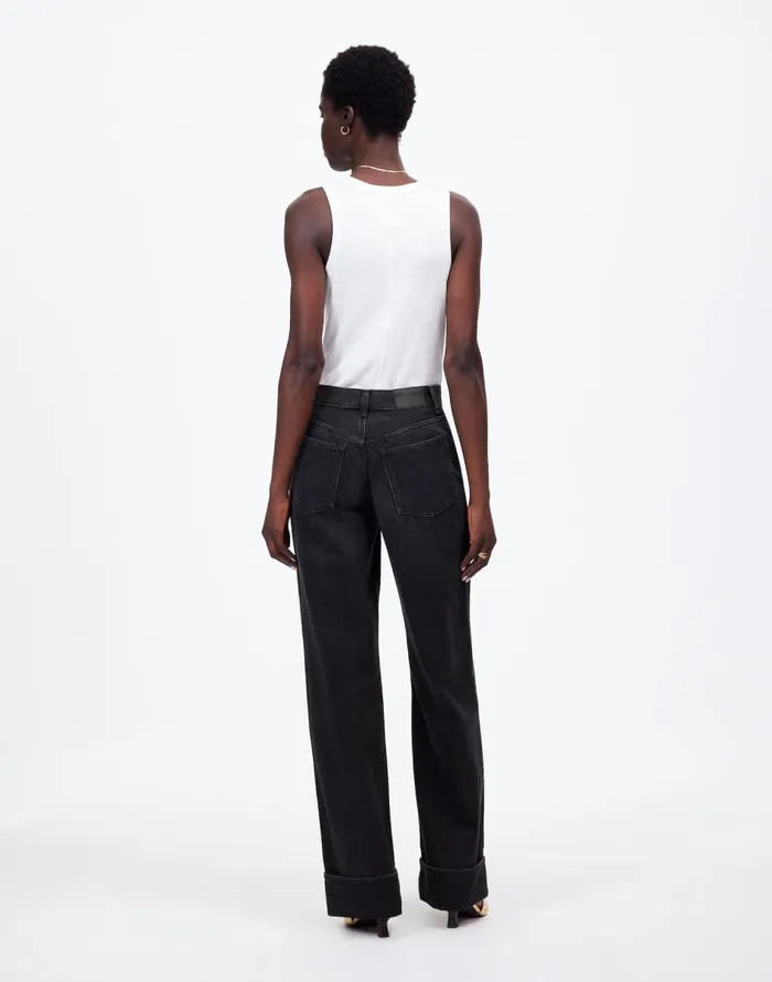Madewell LowSlung Baggy Jeans Garza Wash Women Jeans