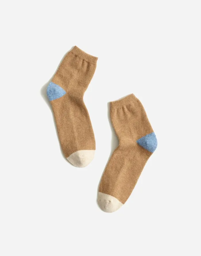 Madewell Plush Ankle Socks Pale Dawn Women Socks