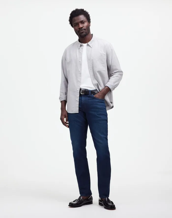 Madewell Slim Jeans Airy Stretch Denim Edition Locust Wash Men Jeans