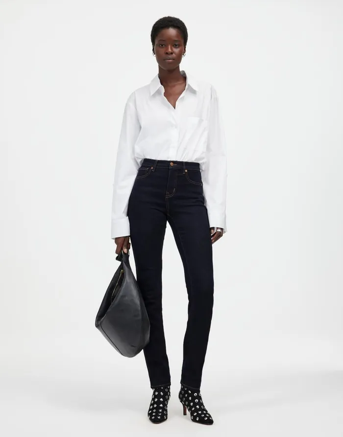 Madewell Stovepipe Jeans Rinse Wash Women Jeans