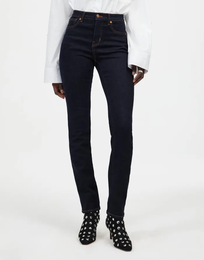 Madewell Stovepipe Jeans Rinse Wash Women Jeans