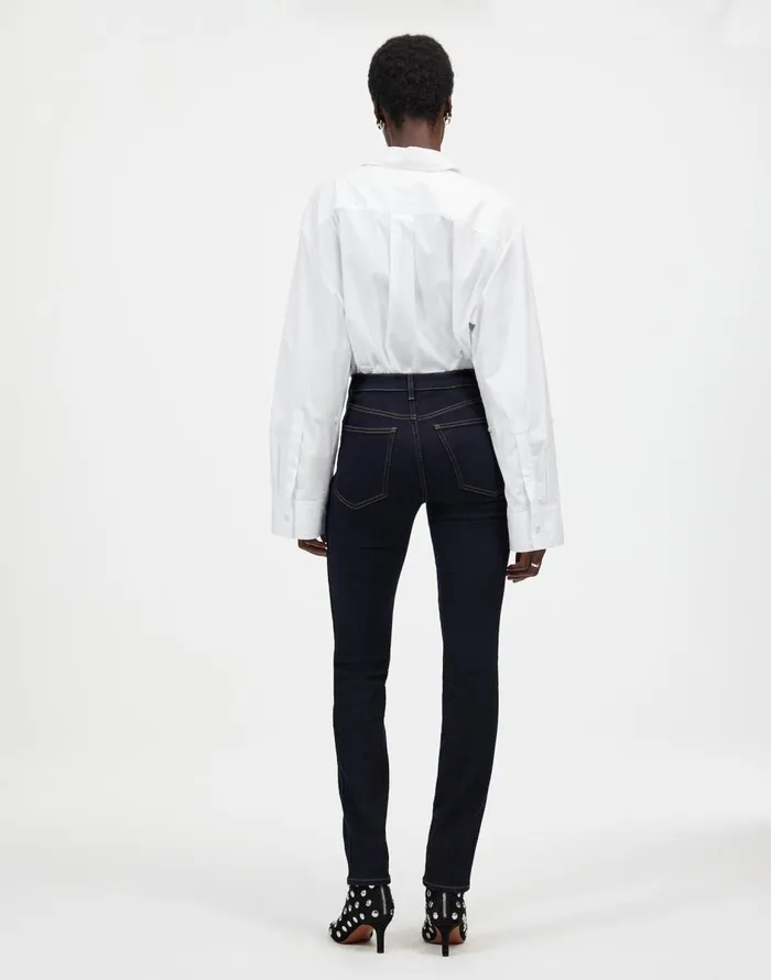 Madewell Stovepipe Jeans Rinse Wash Women Jeans