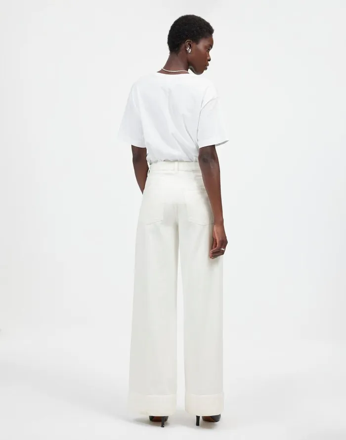 Madewell SuperwideLeg Jeans True White Women Jeans