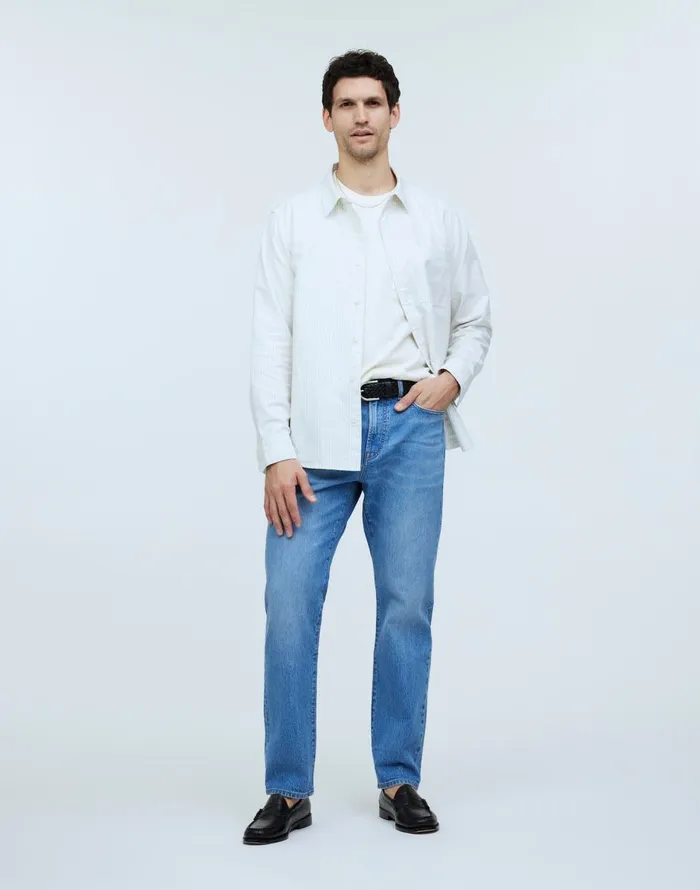 Madewell The Athletic 1991 StraightLeg Jean Mainshore Wash Men Jeans
