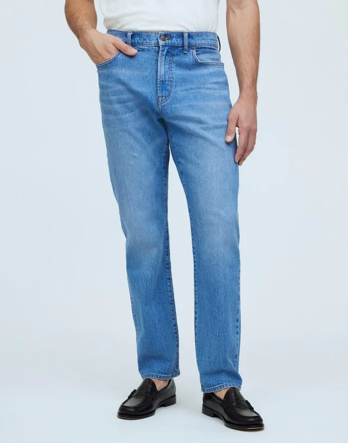 Madewell The Athletic 1991 StraightLeg Jean Mainshore Wash Men Jeans