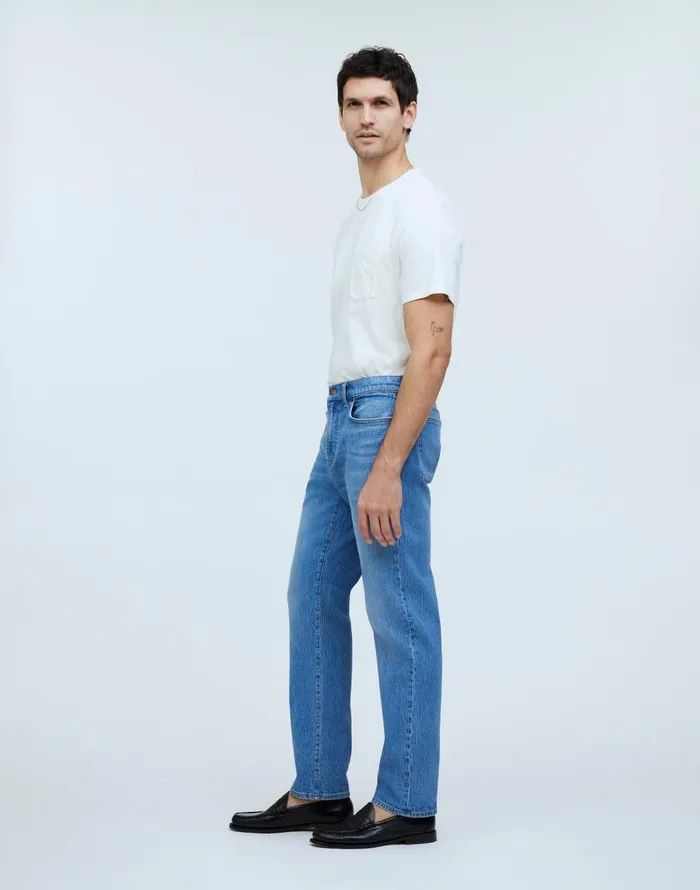 Madewell The Athletic 1991 StraightLeg Jean Mainshore Wash Men Jeans