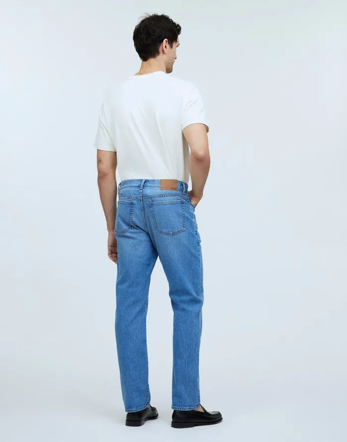 Madewell The Athletic 1991 StraightLeg Jean Mainshore Wash Men Jeans