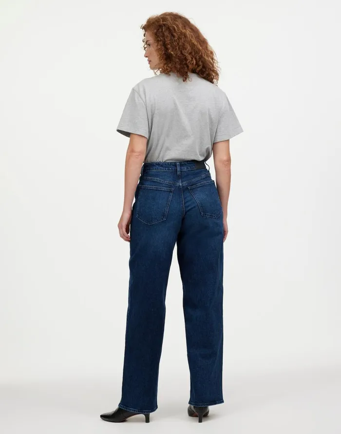 Madewell The Curvy Perfect Vintage WideLeg Jean Nighthawk Wash Women Jeans
