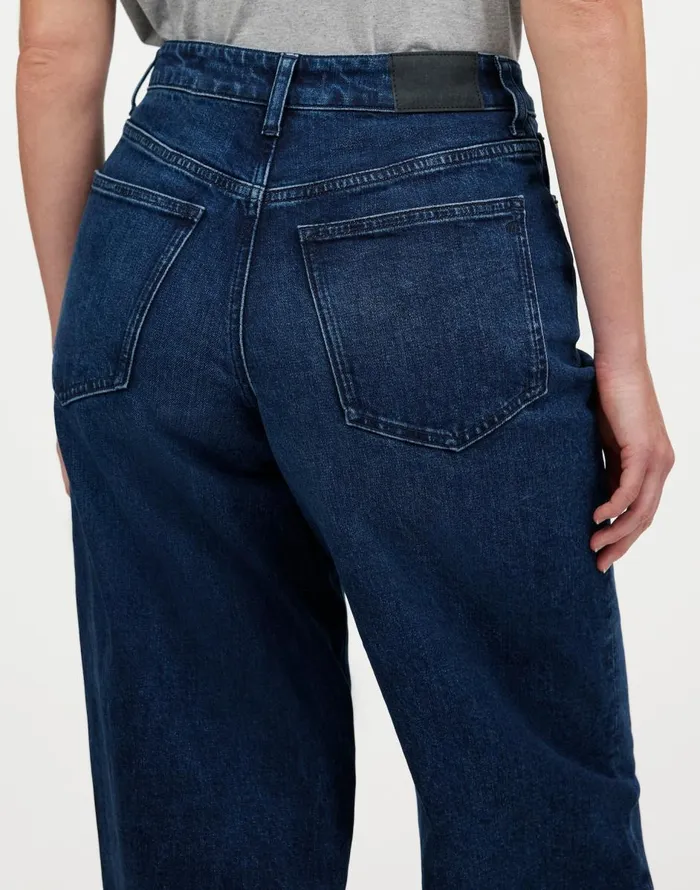 Madewell The Curvy Perfect Vintage WideLeg Jean Nighthawk Wash Women Jeans