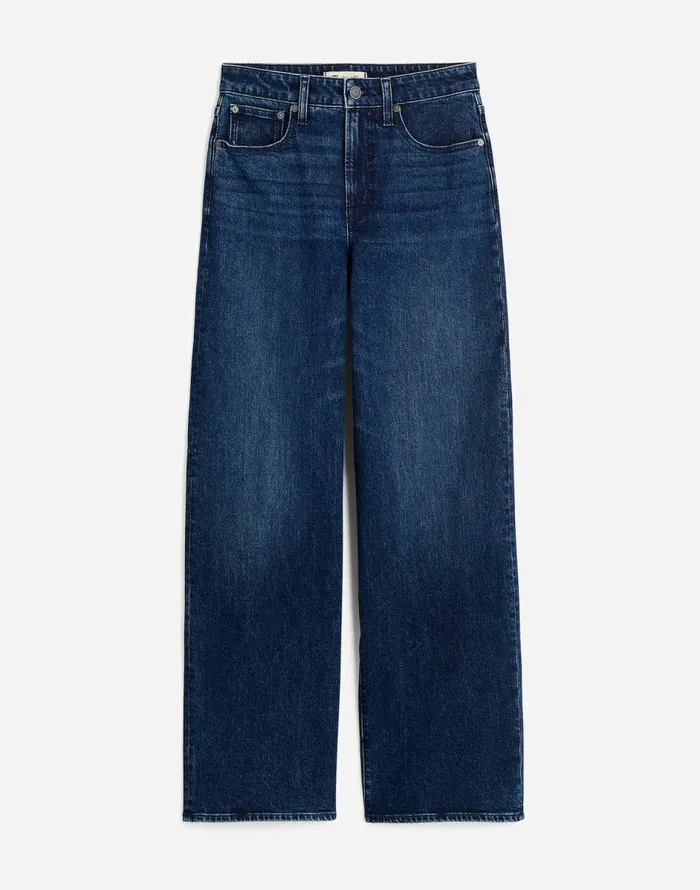 Madewell The Curvy Perfect Vintage WideLeg Jean Nighthawk Wash Women Jeans