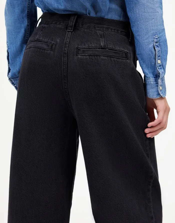 Madewell The Harlow WideLeg Jean Airy Denim Edition Hollenbeck Wash Women Jeans