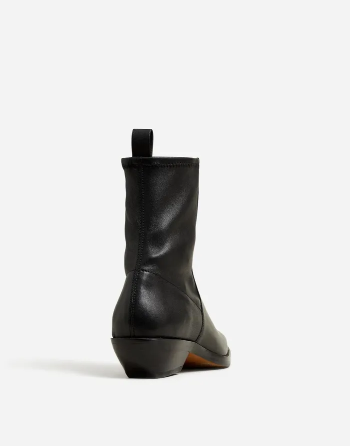 Madewell The Idris Ankle Boot True Black Women Boots