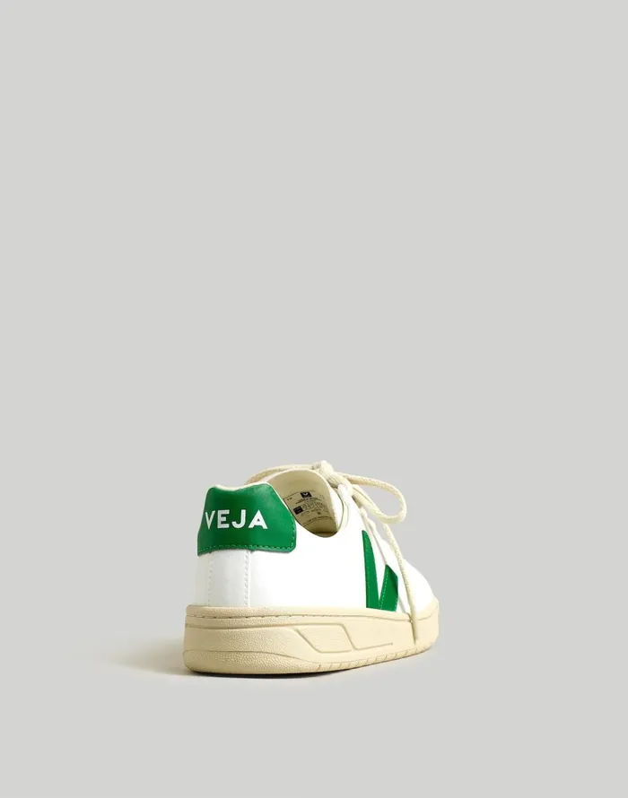Madewell Veja Vegan Leather Urca Sneakers White Emeraude Women Sneakers