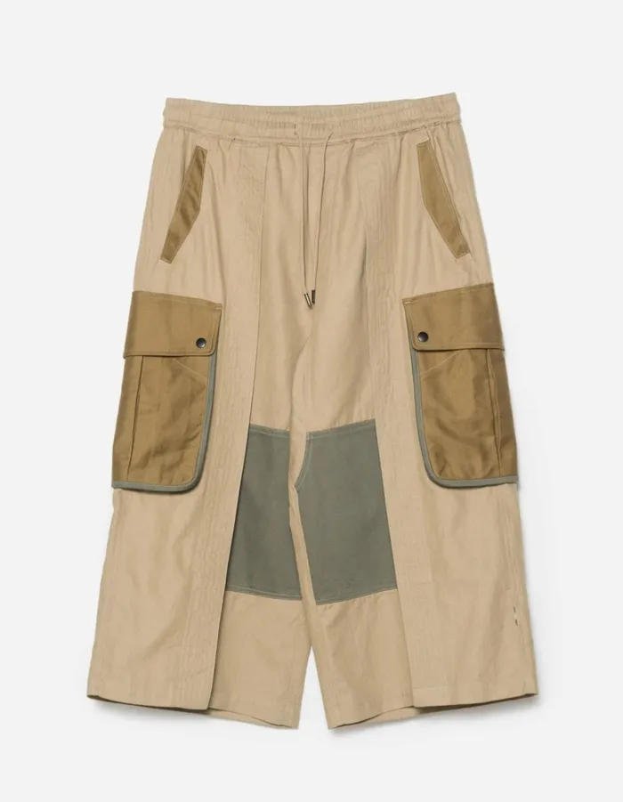 Maharishi Hakama Pants 6052 M42 Hakama Cropped Track Pants Sand 8211 Men