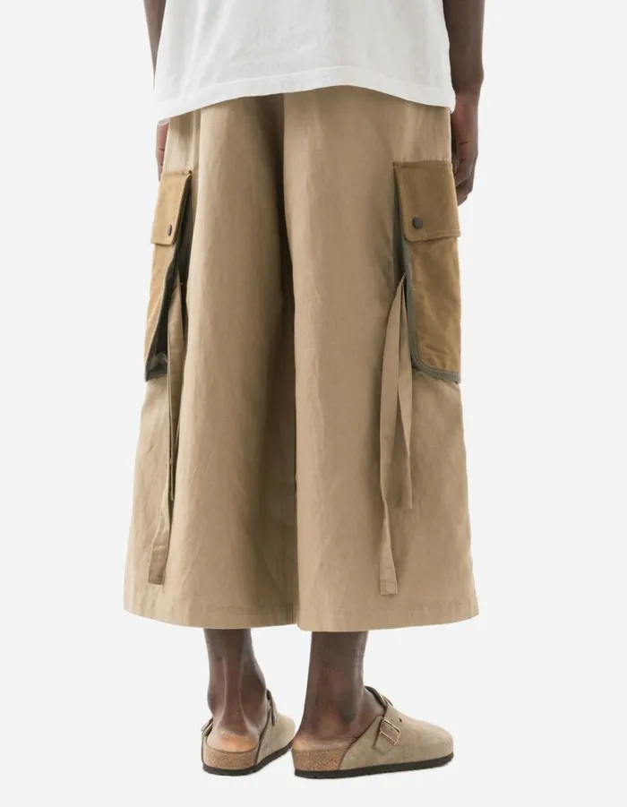 Maharishi Hakama Pants 6052 M42 Hakama Cropped Track Pants Sand 8211 Men