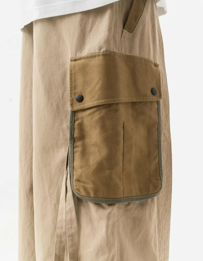Maharishi Hakama Pants 6052 M42 Hakama Cropped Track Pants Sand 8211 Men