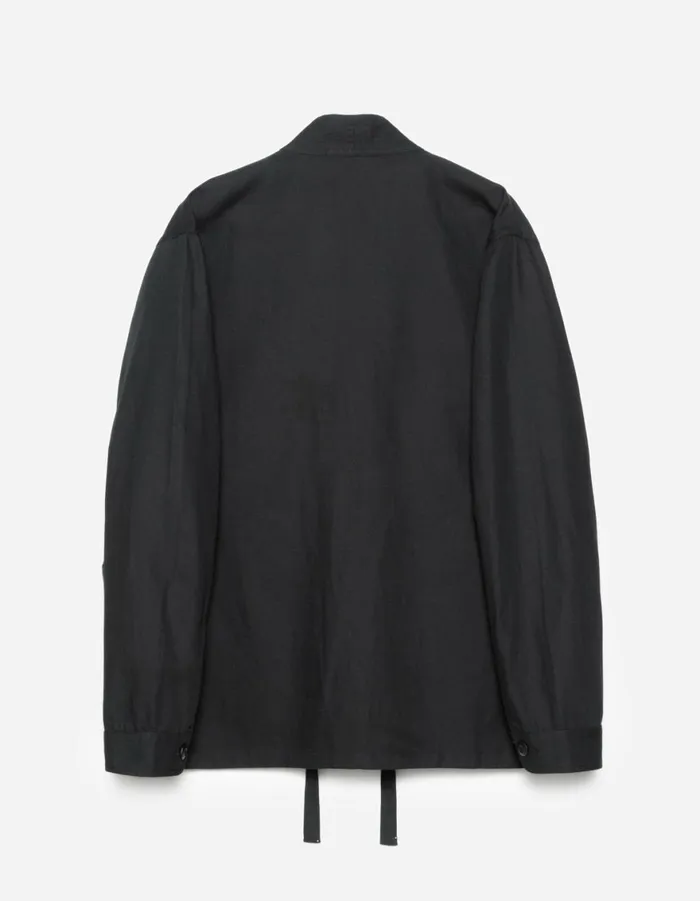 Maharishi Kimonos 6028 Hemp Cargo Hanten Jacket Black 8211 Men
