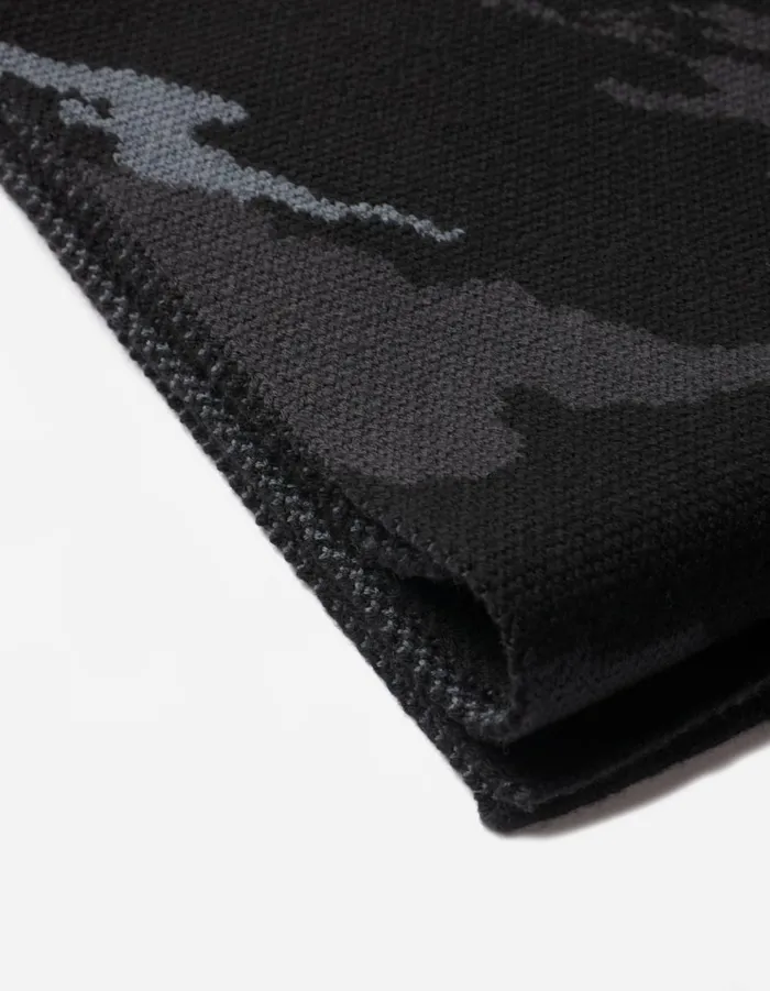 Maharishi Knits 1121 DPM Bonsai Forest Knitted Scarf Subdued Night 8211 Men