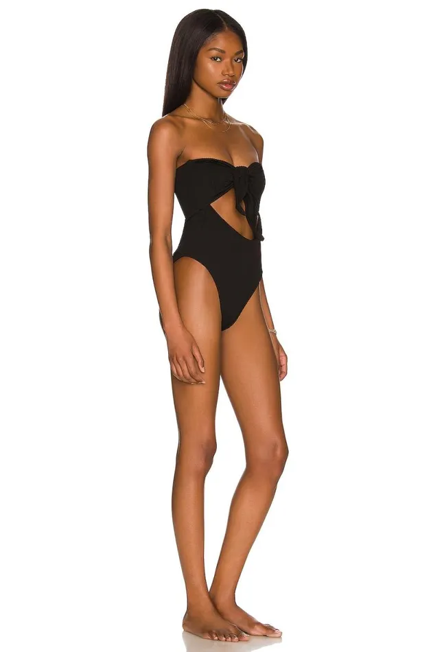 Maira One Piece Black Women Lovers and Friends Swimsuits and CoverUps