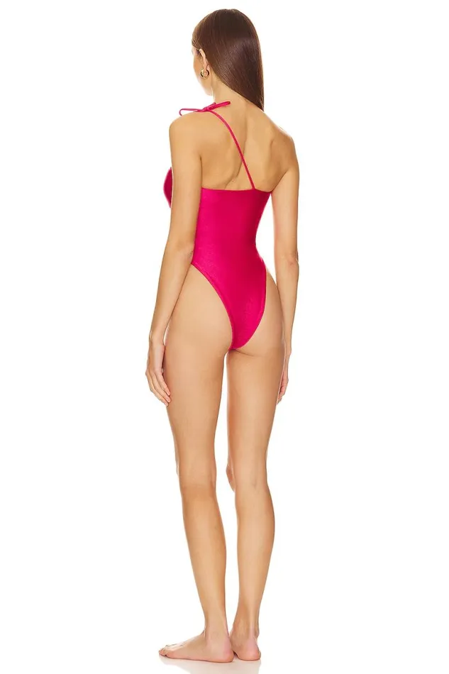 Major Moves One Piece Magenta Women Lovers and Friends Swimsuits and CoverUps