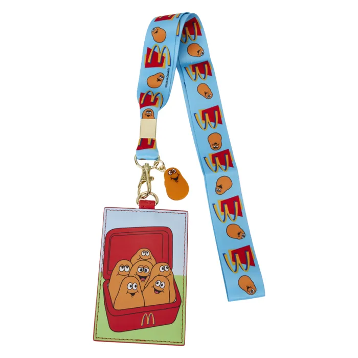 McDonald039s McNugget Buddies Lanyard With Card Holder Unisex Loungefly Small Accessories