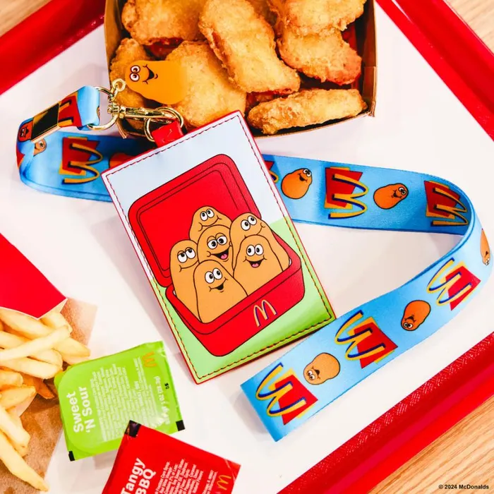 McDonald039s McNugget Buddies Lanyard With Card Holder Unisex Loungefly Small Accessories McDonald039s McNugget Buddies Lanyard With Card Holder Unisex Loungefly Small Accessories