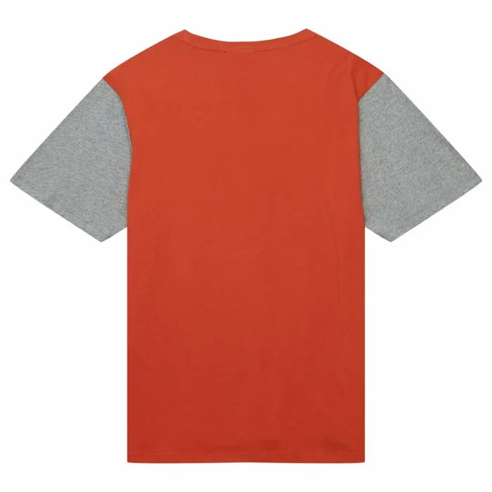 Men039s Collegiate Mitchell and Ness Color Blocked SS Tee University Of Texas At Austin Men039s Collegiate Mitchell and Ness Color Blocked SS Tee University Of Texas At Austin