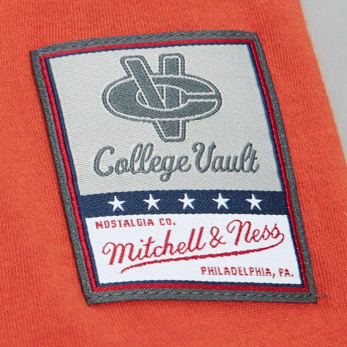 Men039s Collegiate Mitchell and Ness Color Blocked SS Tee University Of Texas At Austin Men039s Collegiate Mitchell and Ness Color Blocked SS Tee University Of Texas At Austin
