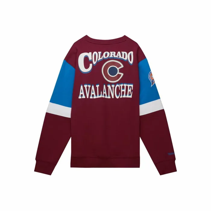 Men039s Hoodies and Sweatshirts Mitchell and Ness All Over Crew 30 Colorado Avalanche Men039s Hoodies and Sweatshirts Mitchell and Ness All Over Crew 30 Colorado Avalanche