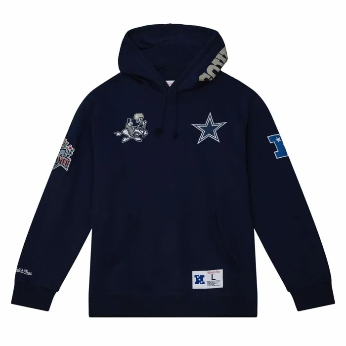 Men039s Hoodies and Sweatshirts Mitchell and Ness City Collection Fleece Hoody Dallas Cowboys Men039s Hoodies and Sweatshirts Mitchell and Ness City Collection Fleece Hoody Dallas Cowboys