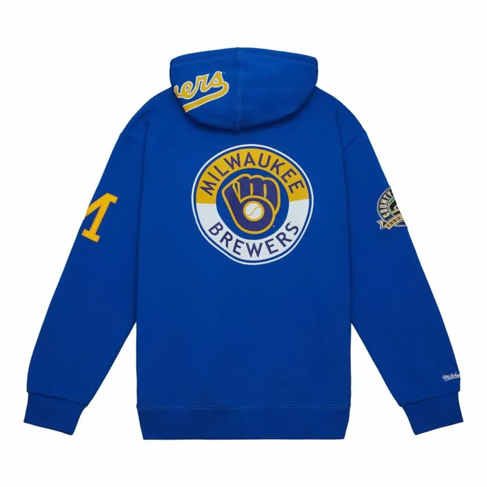 Men039s Hoodies and Sweatshirts Mitchell and Ness City Collection Fleece Hoody Milwaukee Brewers Men039s Hoodies and Sweatshirts Mitchell and Ness City Collection Fleece Hoody Milwaukee Brewers