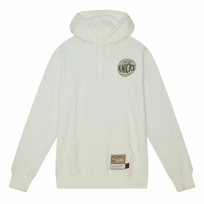 Men039s Hoodies and Sweatshirts Mitchell and Ness Cream Hoodie New York Knicks Men039s Hoodies and Sweatshirts Mitchell and Ness Cream Hoodie New York Knicks