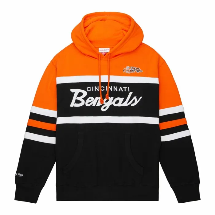 Men039s Hoodies and Sweatshirts Mitchell and Ness Head Coach Hoodie Cincinnati Bengals Men039s Hoodies and Sweatshirts Mitchell and Ness Head Coach Hoodie Cincinnati Bengals