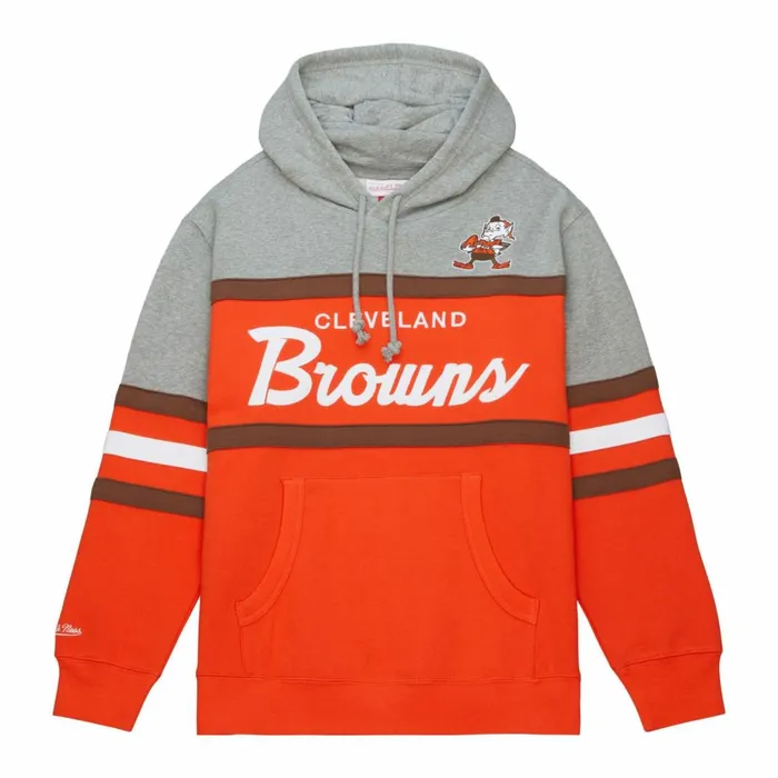 Men039s Hoodies and Sweatshirts Mitchell and Ness Head Coach Hoodie Cleveland Browns Men039s Hoodies and Sweatshirts Mitchell and Ness Head Coach Hoodie Cleveland Browns