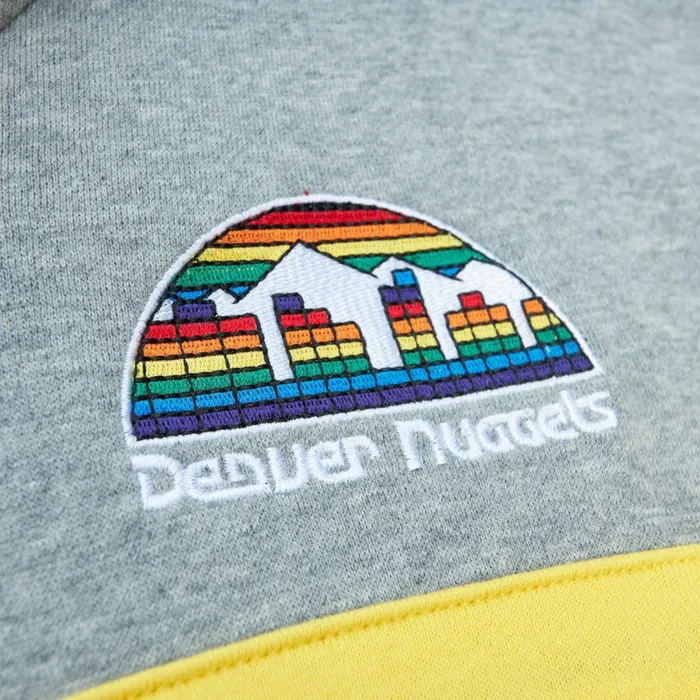 Men039s Hoodies and Sweatshirts Mitchell and Ness Head Coach Hoodie Denver Nuggets Men039s Hoodies and Sweatshirts Mitchell and Ness Head Coach Hoodie Denver Nuggets