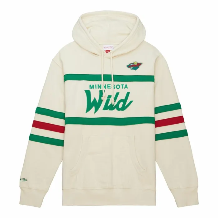 Men039s Hoodies and Sweatshirts Mitchell and Ness Head Coach Hoodie Minnesota Wild Men039s Hoodies and Sweatshirts Mitchell and Ness Head Coach Hoodie Minnesota Wild
