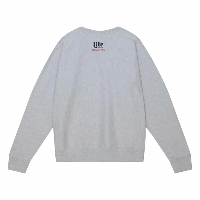 Men039s Hoodies and Sweatshirts Mitchell and Ness MandN X Miller Lite Crest Crewneck Men039s Hoodies and Sweatshirts Mitchell and Ness MandN X Miller Lite Crest Crewneck
