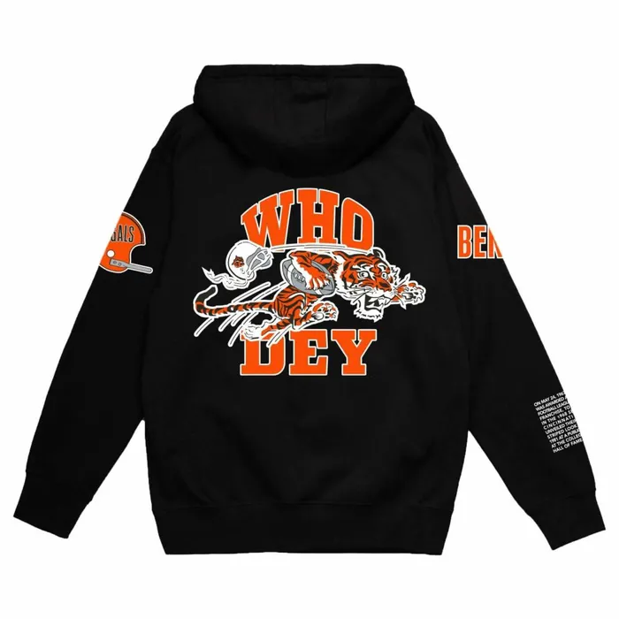 Men039s Hoodies and Sweatshirts Mitchell and Ness Team Origins Fleece Hoody Cincinnati Bengals Men039s Hoodies and Sweatshirts Mitchell and Ness Team Origins Fleece Hoody Cincinnati Bengals