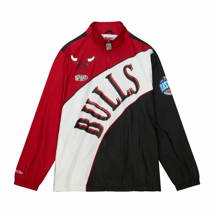 Men039s Jackets and Outerwear Mitchell and Ness Arched Retro Lined Windbreaker Chicago Bulls Men039s Jackets and Outerwear Mitchell and Ness Arched Retro Lined Windbreaker Chicago Bulls