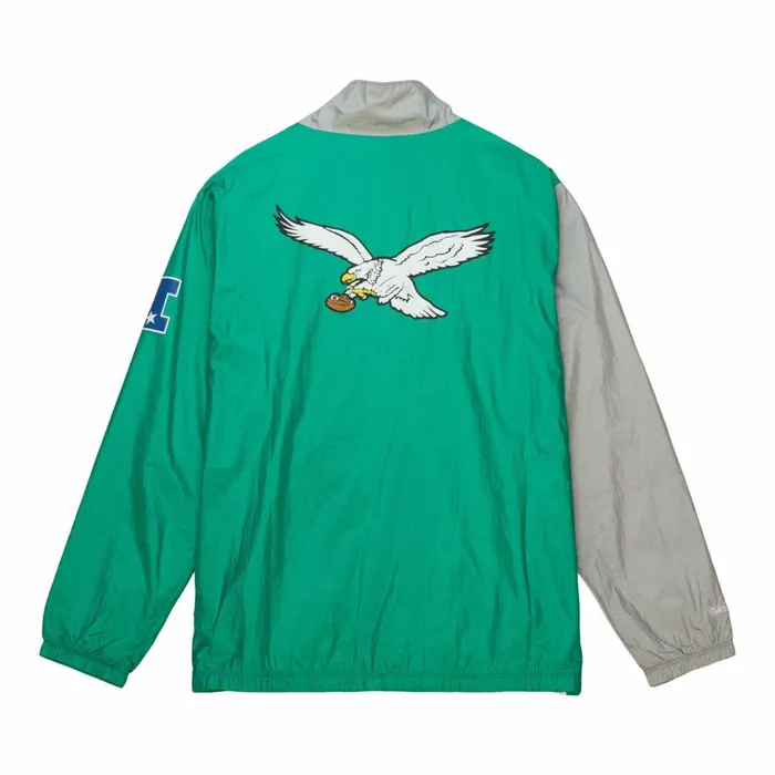 Men039s Jackets and Outerwear Mitchell and Ness Arched Retro Lined Windbreaker Philadelphia Eagles Men039s Jackets and Outerwear Mitchell and Ness Arched Retro Lined Windbreaker Philadelphia Eagles