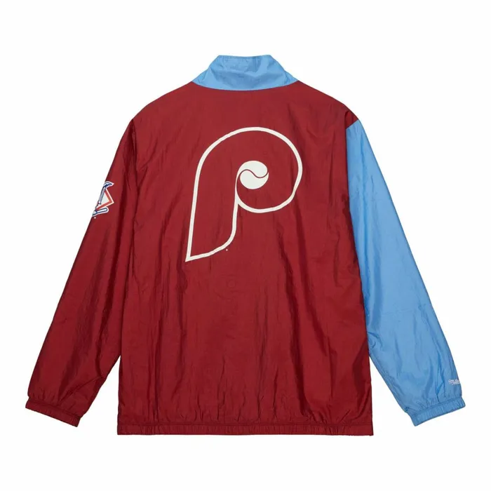 Men039s Jackets and Outerwear Mitchell and Ness Arched Retro Lined Windbreaker Philadelphia Phillies Men039s Jackets and Outerwear Mitchell and Ness Arched Retro Lined Windbreaker Philadelphia Phillies